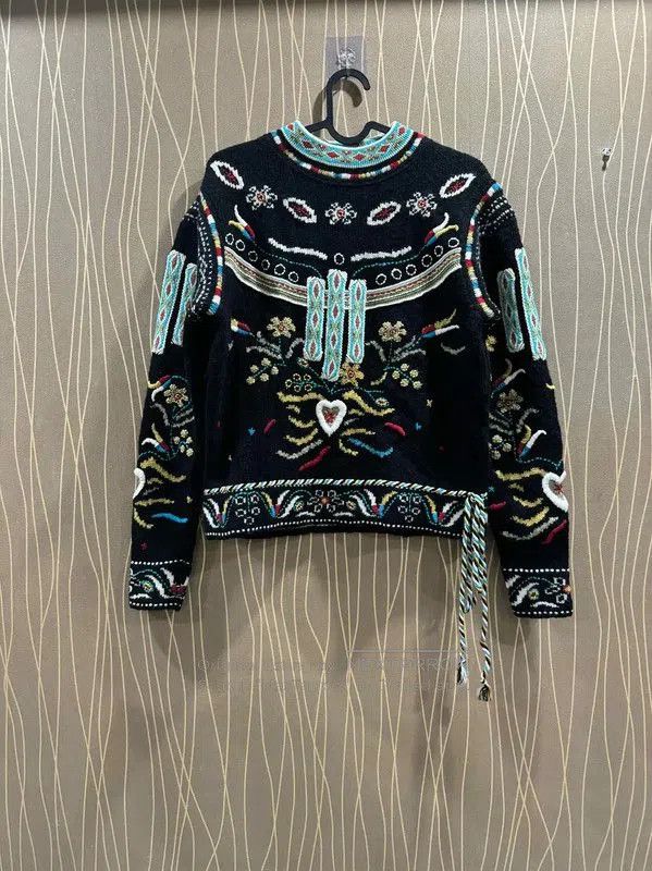 Dior Colorful Wool Sweater for Women .