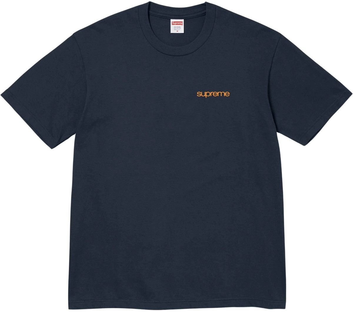 image of Supreme Nyc Tee in Navy, Men's (Size 2XL)