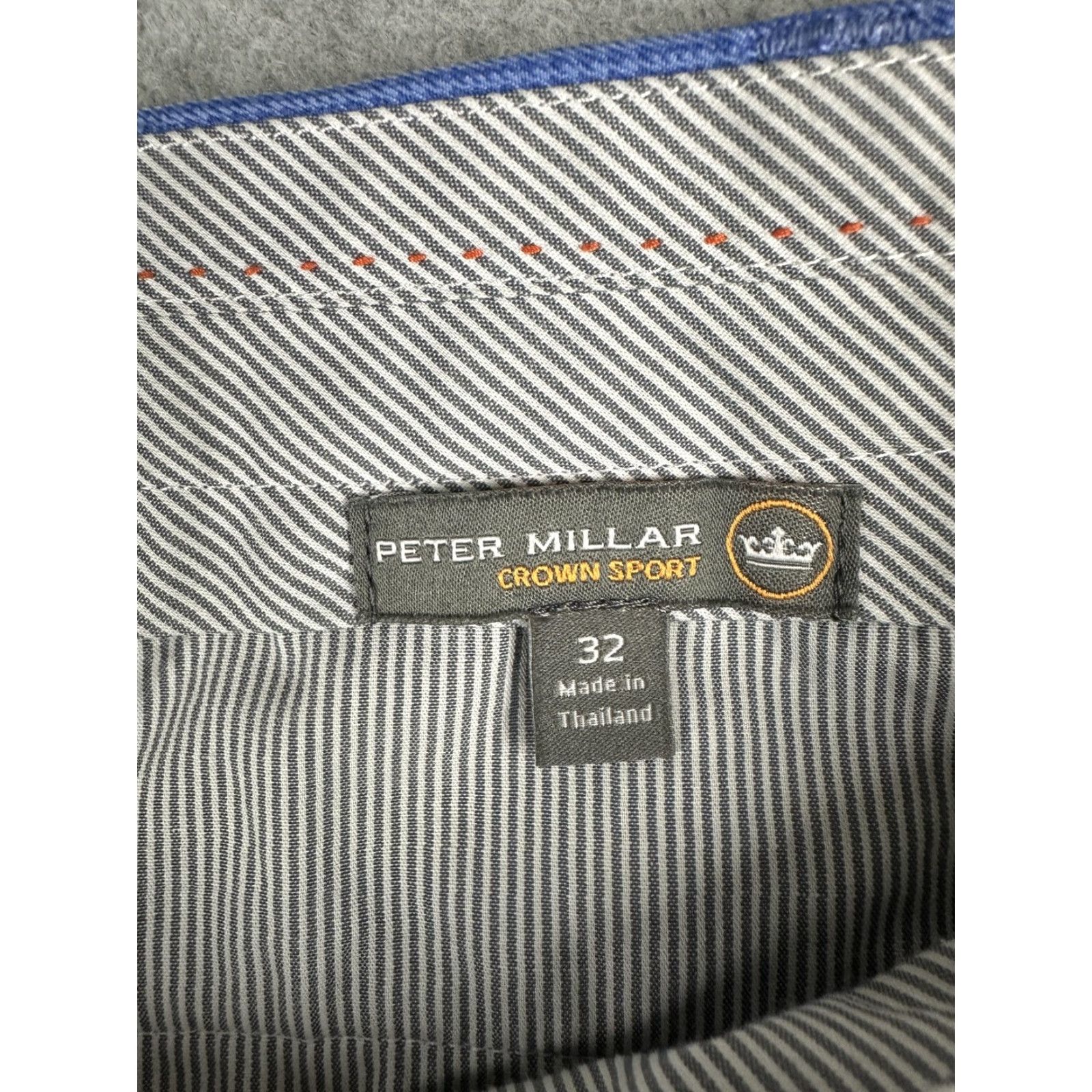 Peter Millar Peter Millar Pants Mens 32x30 Blue Crown Sport Chino Golf Casual Size US 32 / EU 48 - 2 Thumbnail