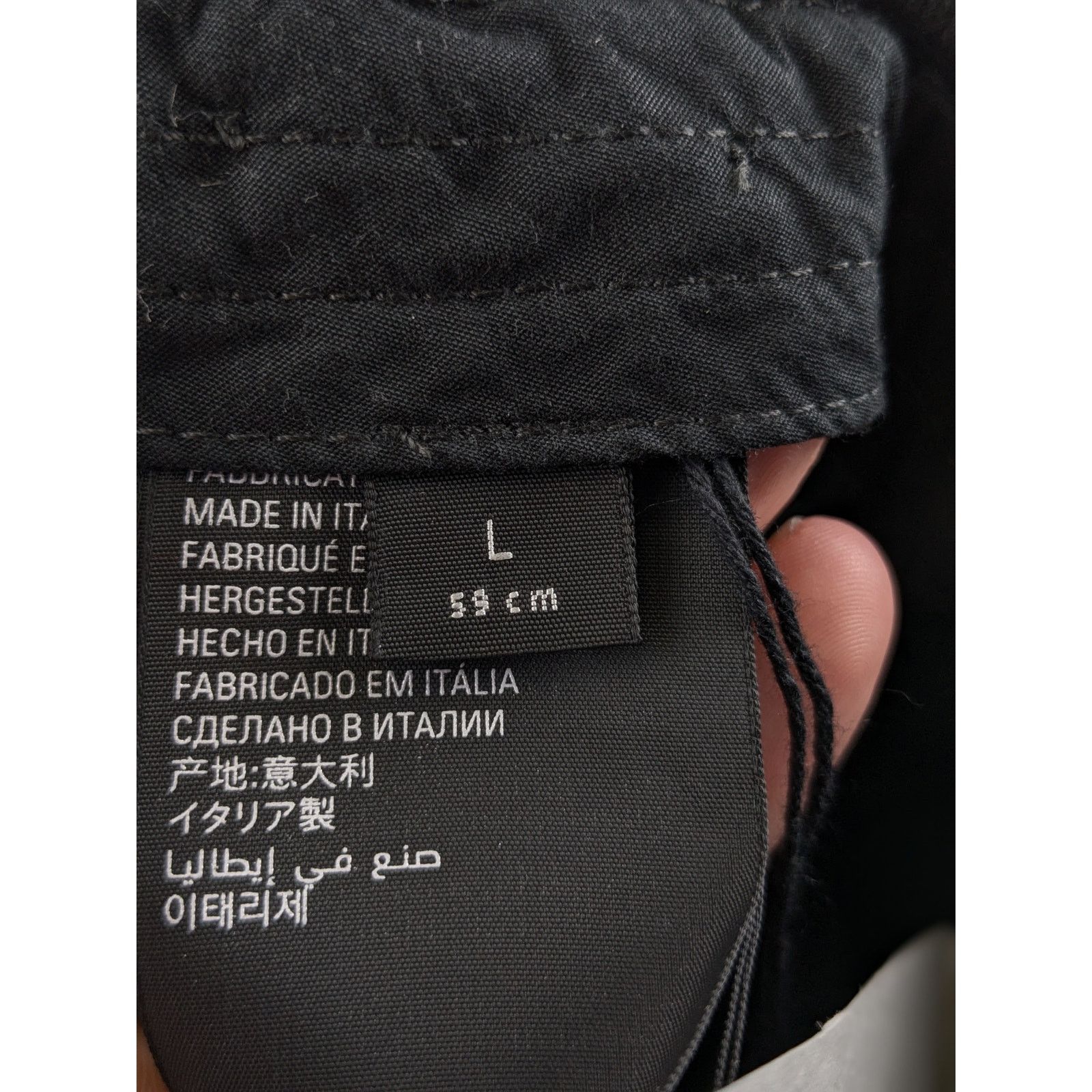 Balenciaga o1rshd1 Q:3 / Size: L / DUP/ Femme Logo Cap / Hat Blue/Black Size ONE SIZE - 8 Thumbnail