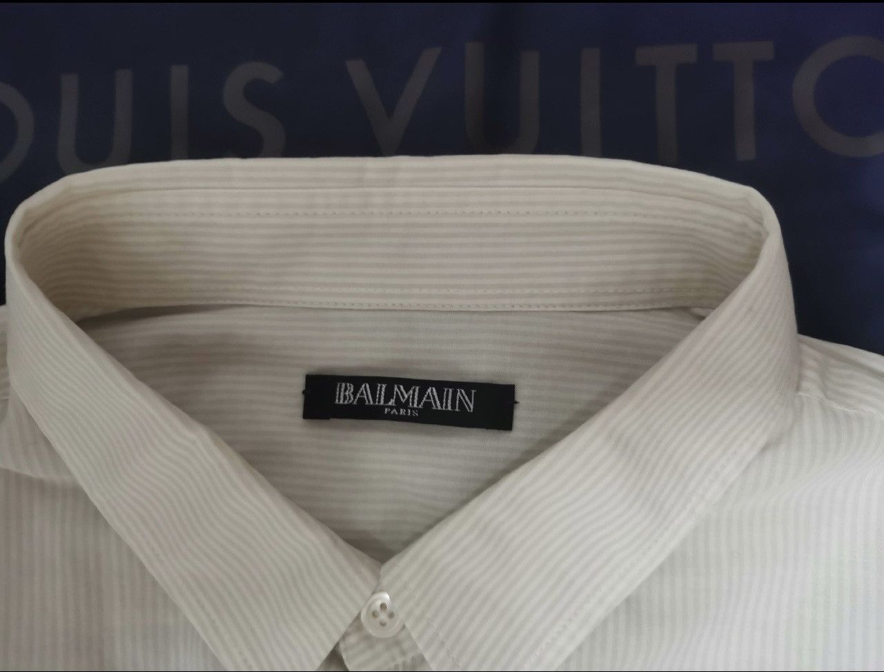 Balmain Balmain navy shirt 2013 Size US XS / EU 42 / 0 - 4 Thumbnail