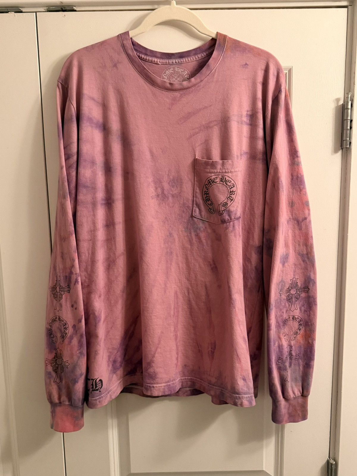 Chrome Hearts Chrome Hearts Custom Dyed Tattoo T Bar Long Sleeve Tee Large Size US L / EU 52-54 / 3 - 7 Thumbnail