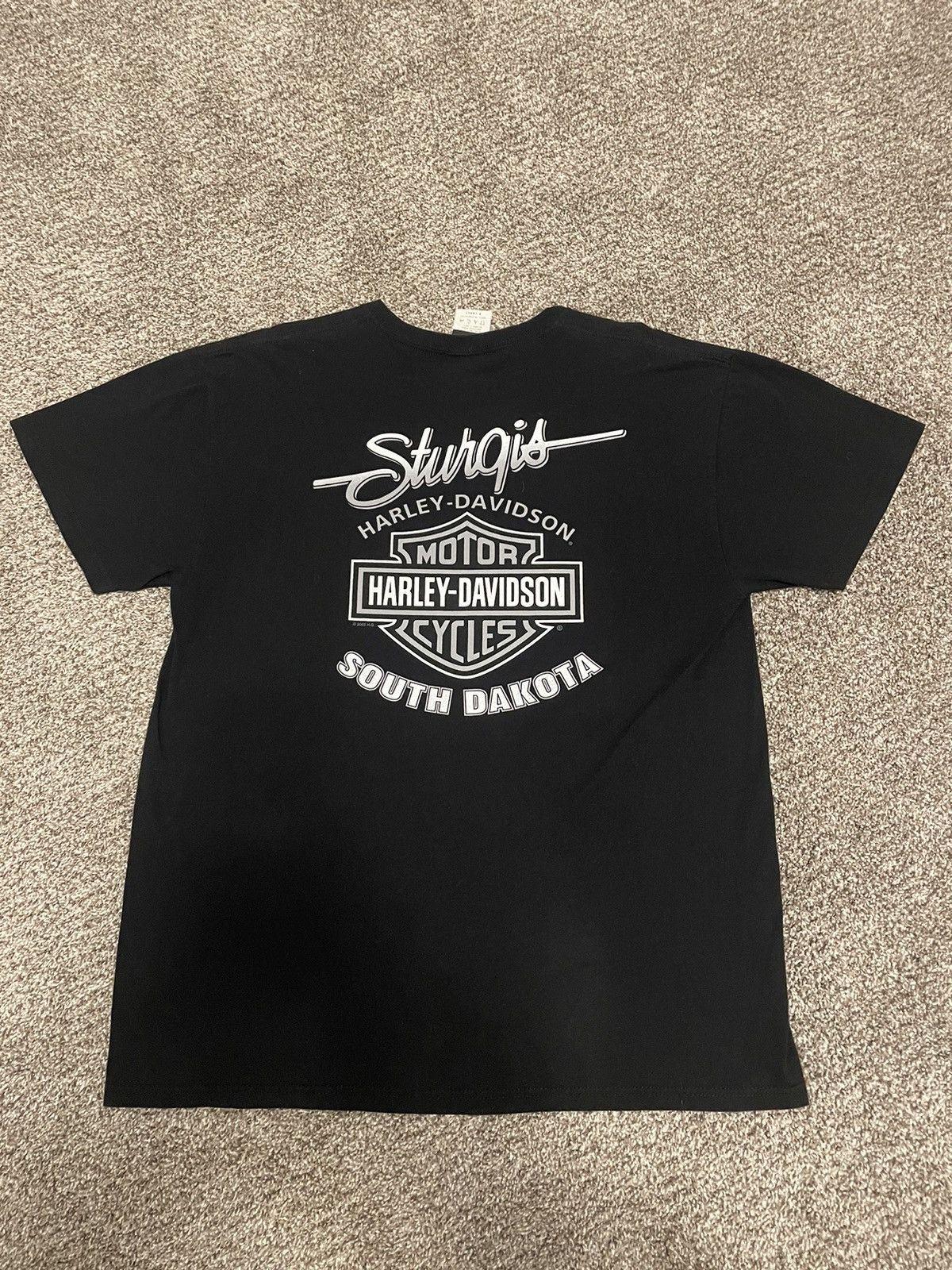 Harley Davidson × Vintage 2014 Harley Davidson sturgis rally shirt Size US XL / EU 56 / 4 - 4 Thumbnail