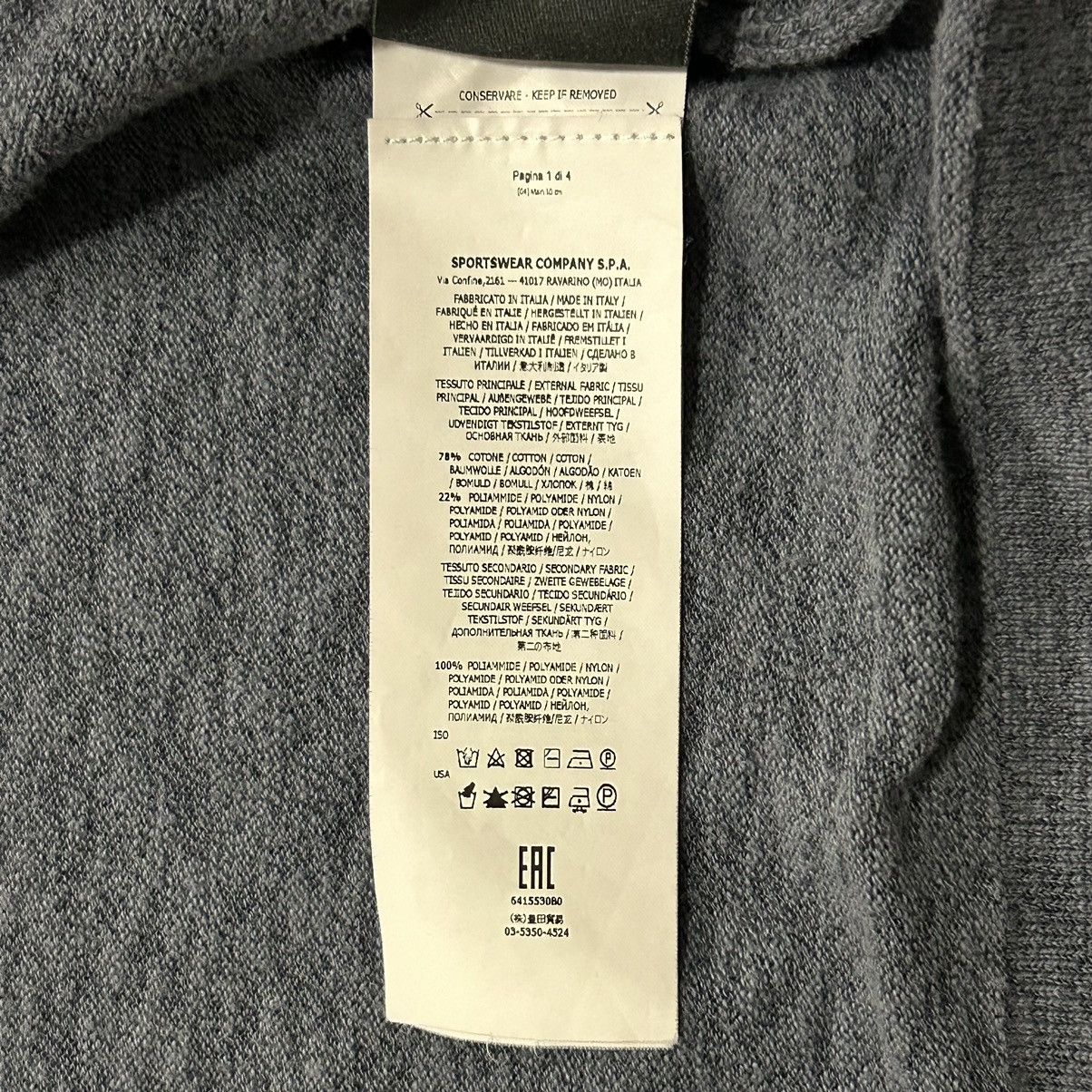 Vintage Stone Island knitted zip-up hoodie Size US L / EU 52-54 / 3 - 8 Thumbnail