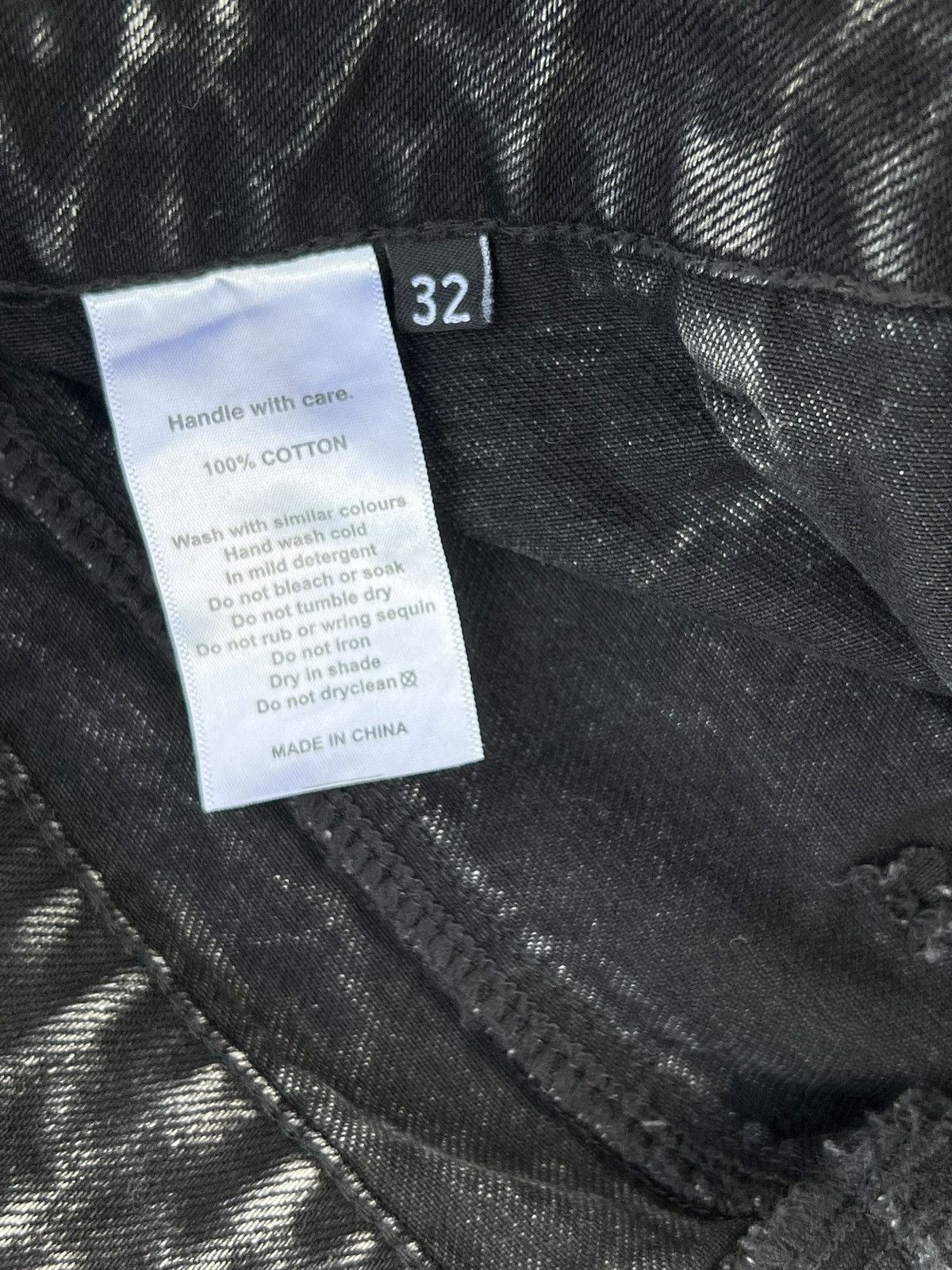 Other Vusive Zipper Distressed Denim Size US 32 / EU 48 - 3 Thumbnail