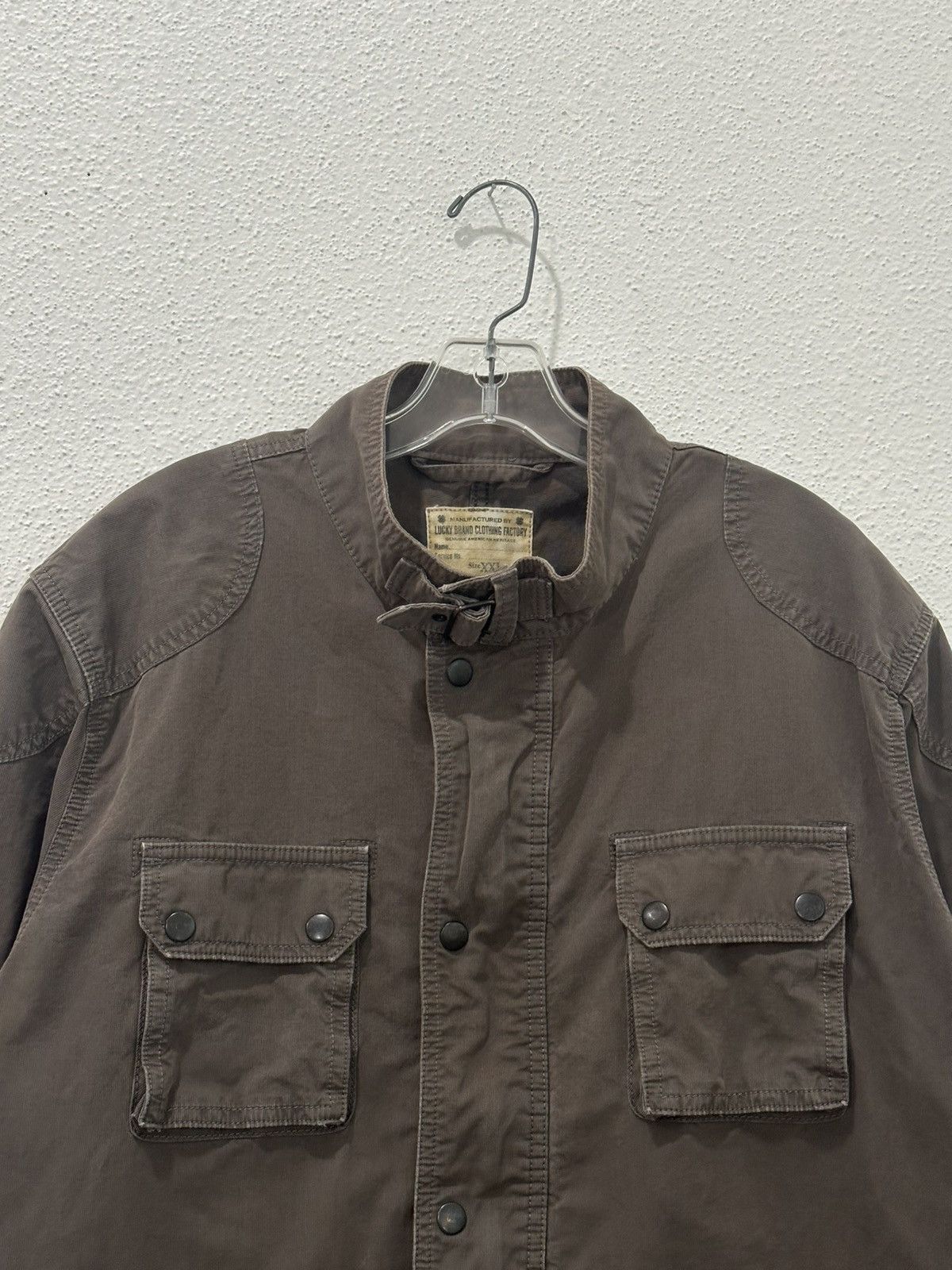 Lucky Brand Vintage Lucky Brand Biker Utility Jacket Size XXL Size US XXL / EU 58 / 5 - 2 Thumbnail