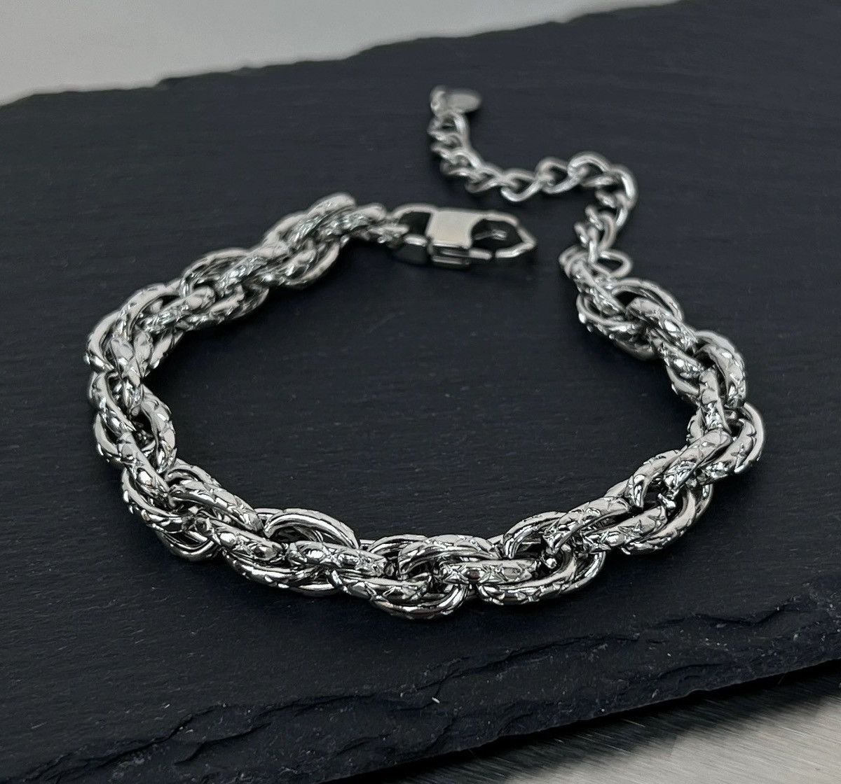 Jewelry × Vintage Streetwear fashion y2k rope chain bracelet Size ONE SIZE - 4 Thumbnail