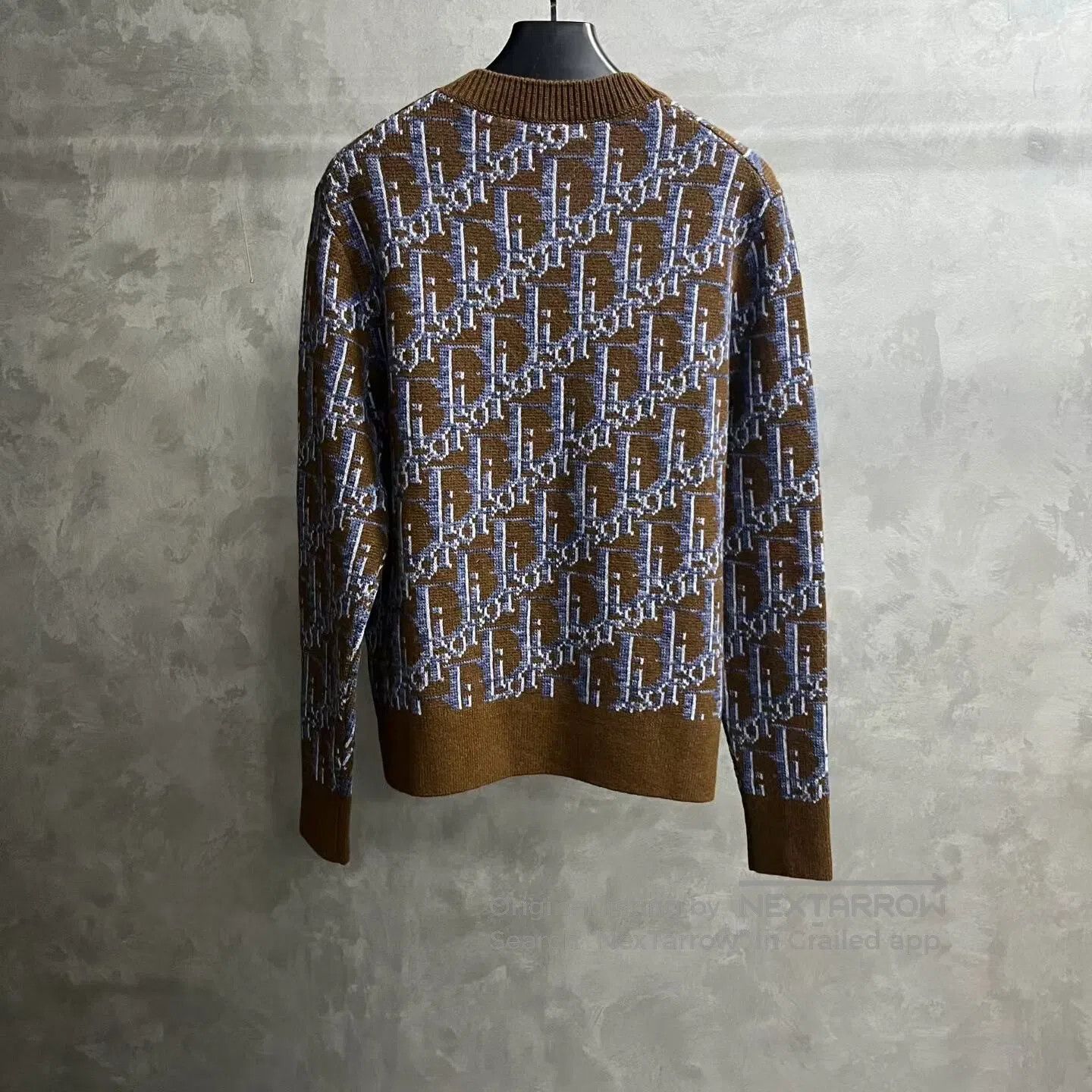 Dior Dior Letter embroidered round-necked long-sleeved sweater| Size US M / EU 48-50 / 2 - 5 Thumbnail