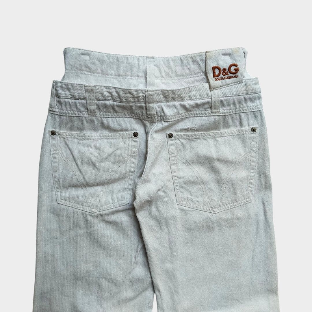 Dolce & Gabbana Dolce & Gabbana double waist distressed jean Size US 28 / EU 44 - 5 Thumbnail