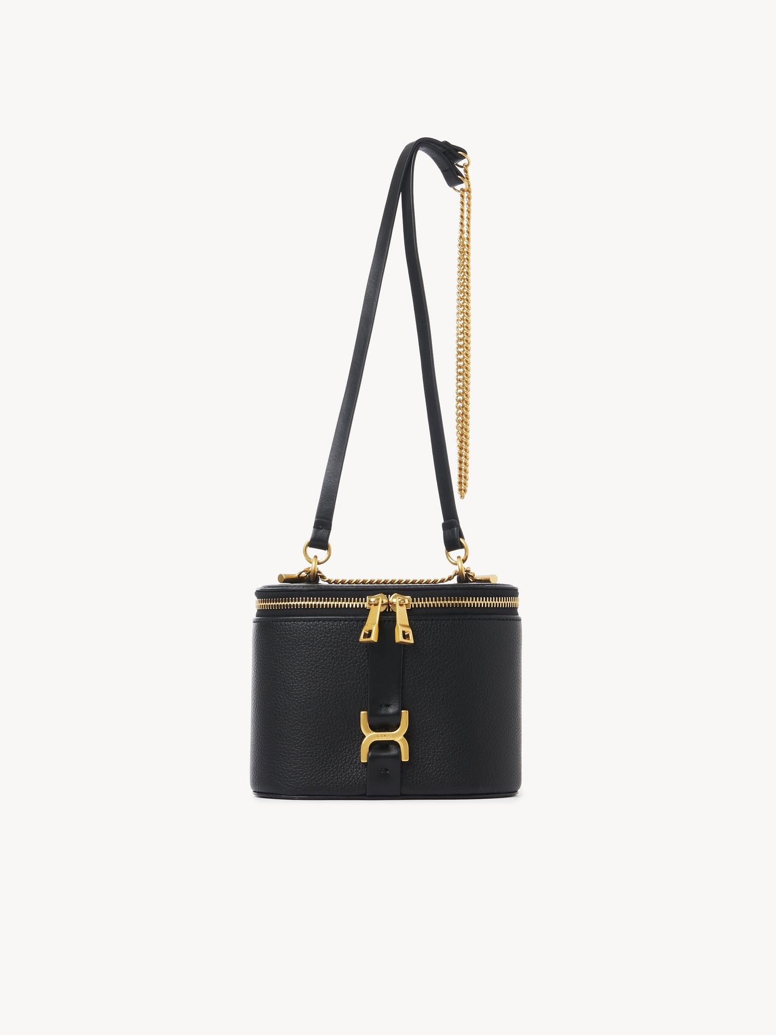 Chloe oc11z0525 Size: OS / Marcie Mini Vanity On Chain Bag Black Size ONE SIZE - 1 Thumbnail