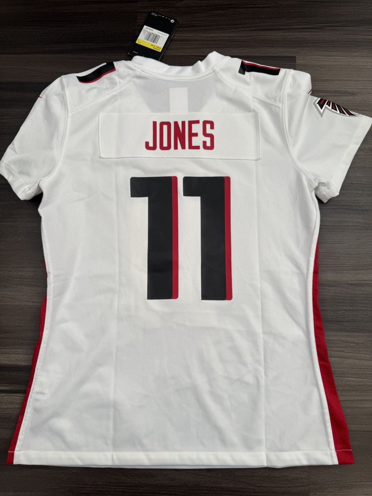 Nike Julio Jones 11 Atlanta Falcons NFL On Field Away Game Jersey Size S / US 4 / IT 40 - 8 Thumbnail
