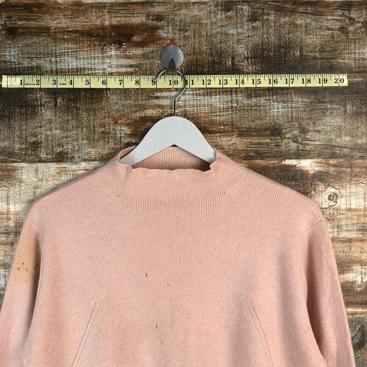 Homespun Knitwear × Japanese Brand Senk Ma Pink Knitwear #A1844 Size M / US 6-8 / IT 42-44 - 4 Thumbnail