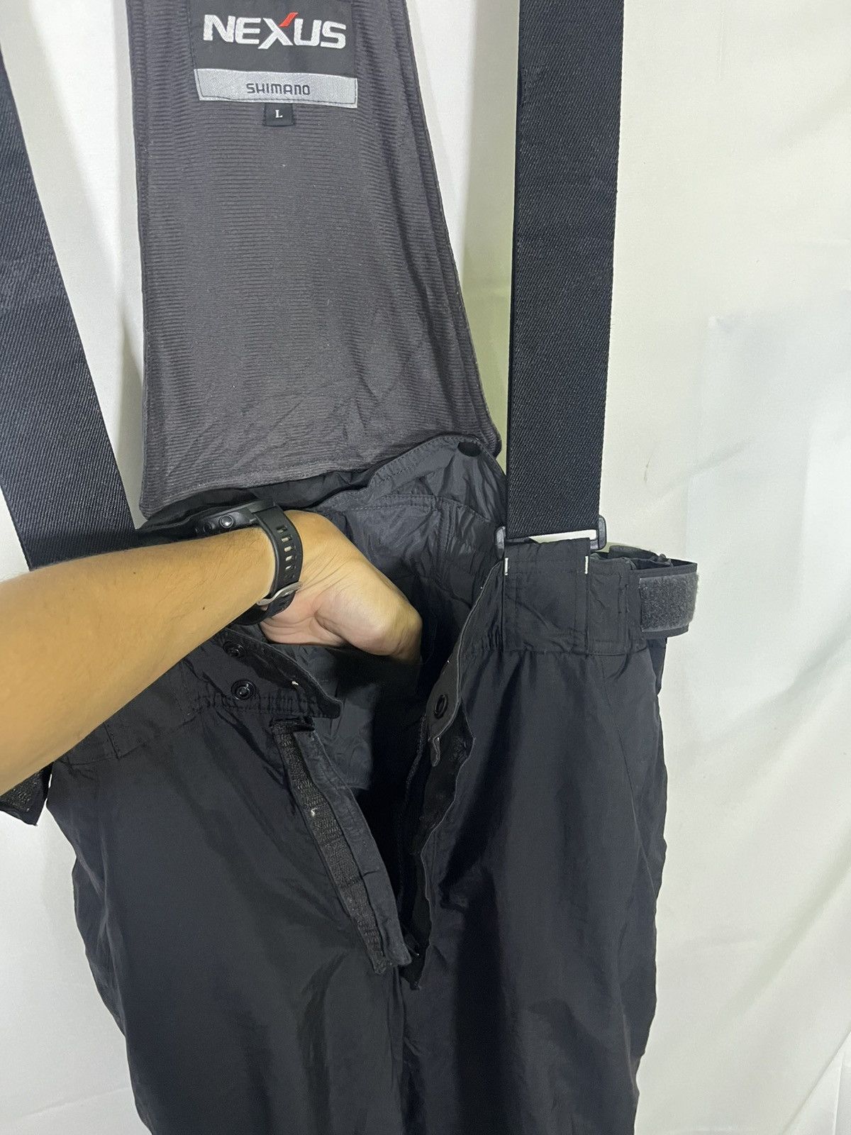 Sports Specialties VINTAGE SHIMANO NEXUS JUMPSUIT FOR BAITCASTER Size US 31 - 5 Thumbnail