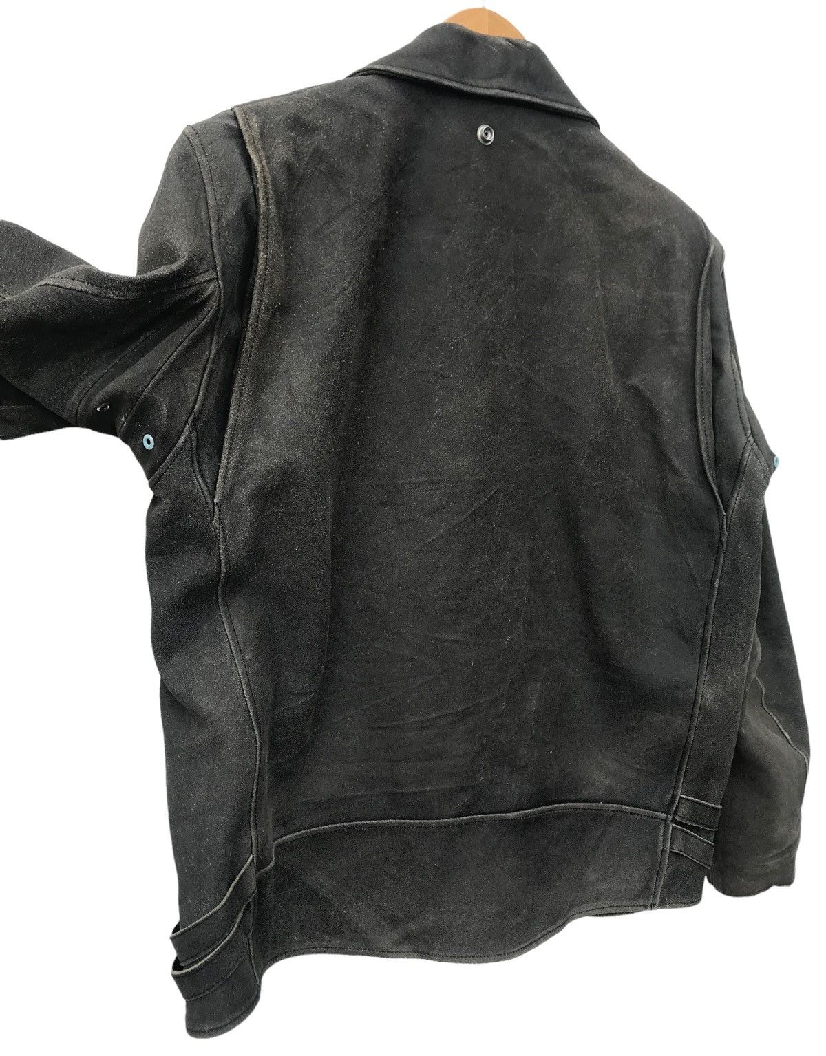 PPFM PPFM Double Collar Biker Rockabilly Leather Jacket Size US M / EU 48-50 / 2 - 12 Thumbnail