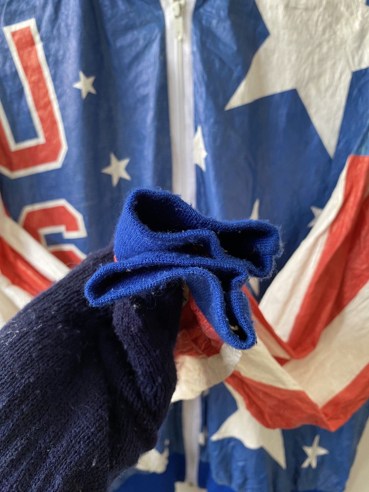 USA Olympics × Vintage Vintage 80s USA Olympics Zipper Jacket Size US XL / EU 56 / 4 - 6 Thumbnail