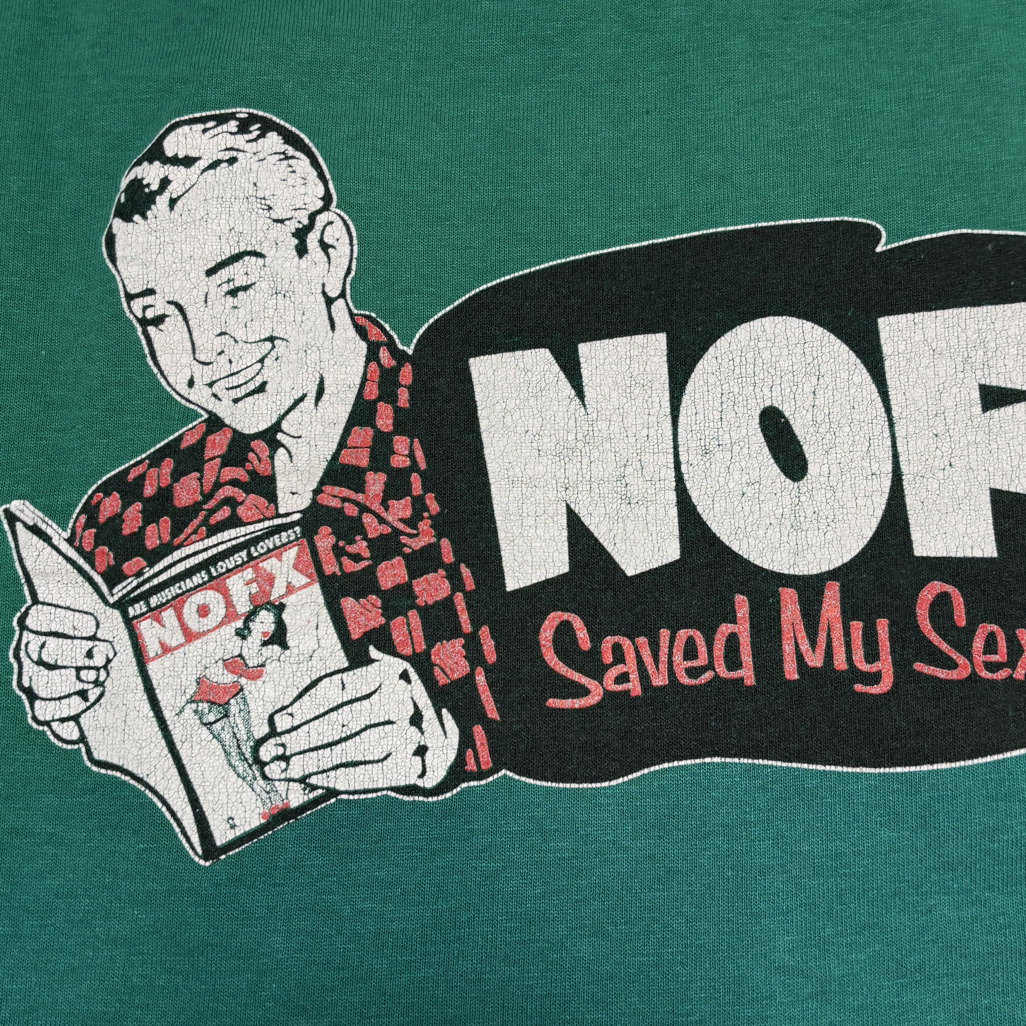 Band Tees Vintage Nofx Shirt 1997 Tour Concert Punk Rock Band Tee Size US L / EU 52-54 / 3 - 17 Thumbnail