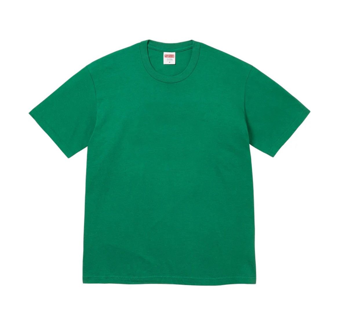 Supreme Supreme Tape Tee Green Size US L / EU 52-54 / 3 - 2 Thumbnail