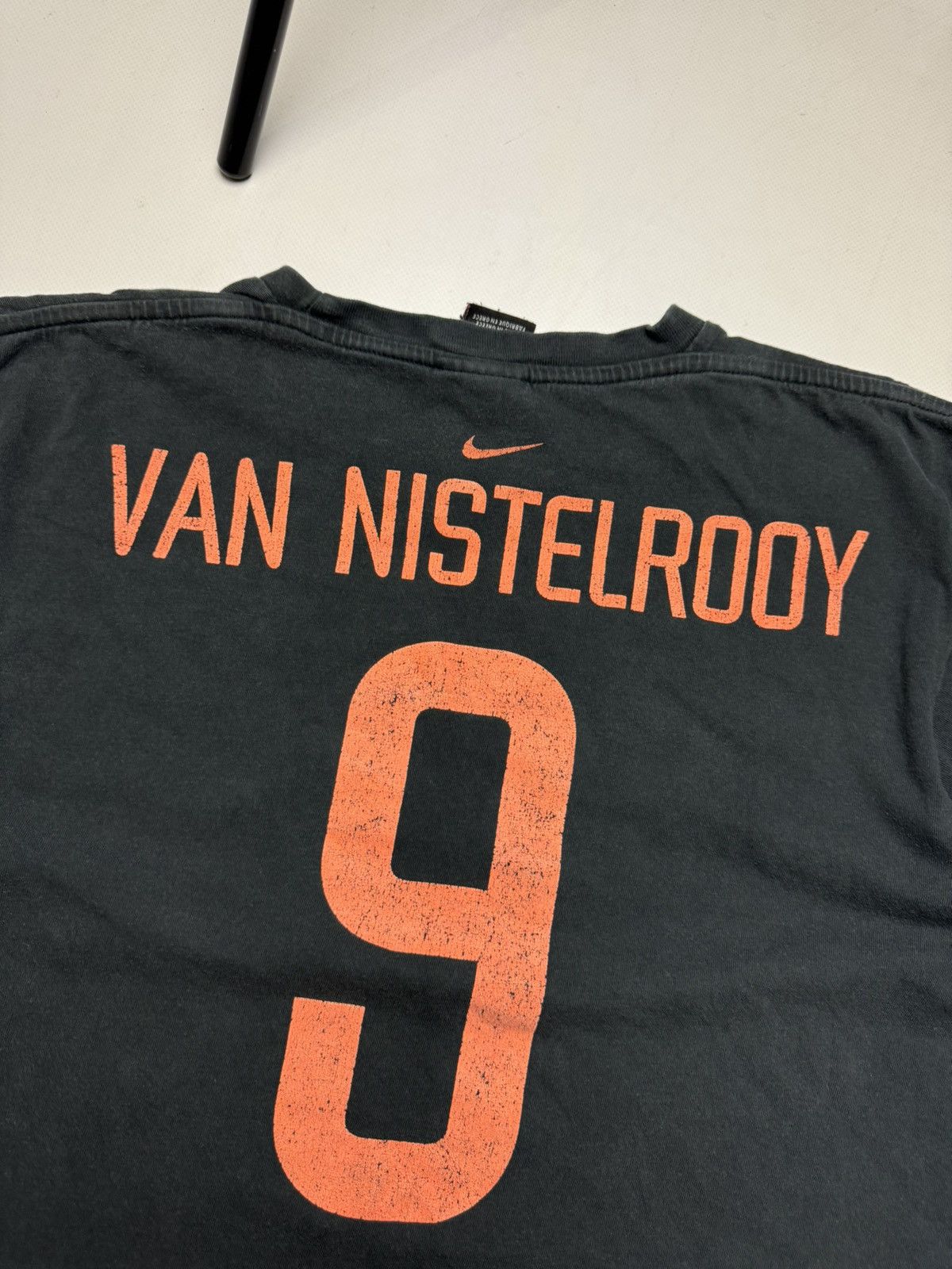 Nike × Vintage Nederland Nike vintage T-shirt #9 Van Nistelrody Size US L / EU 52-54 / 3 - 9 Thumbnail