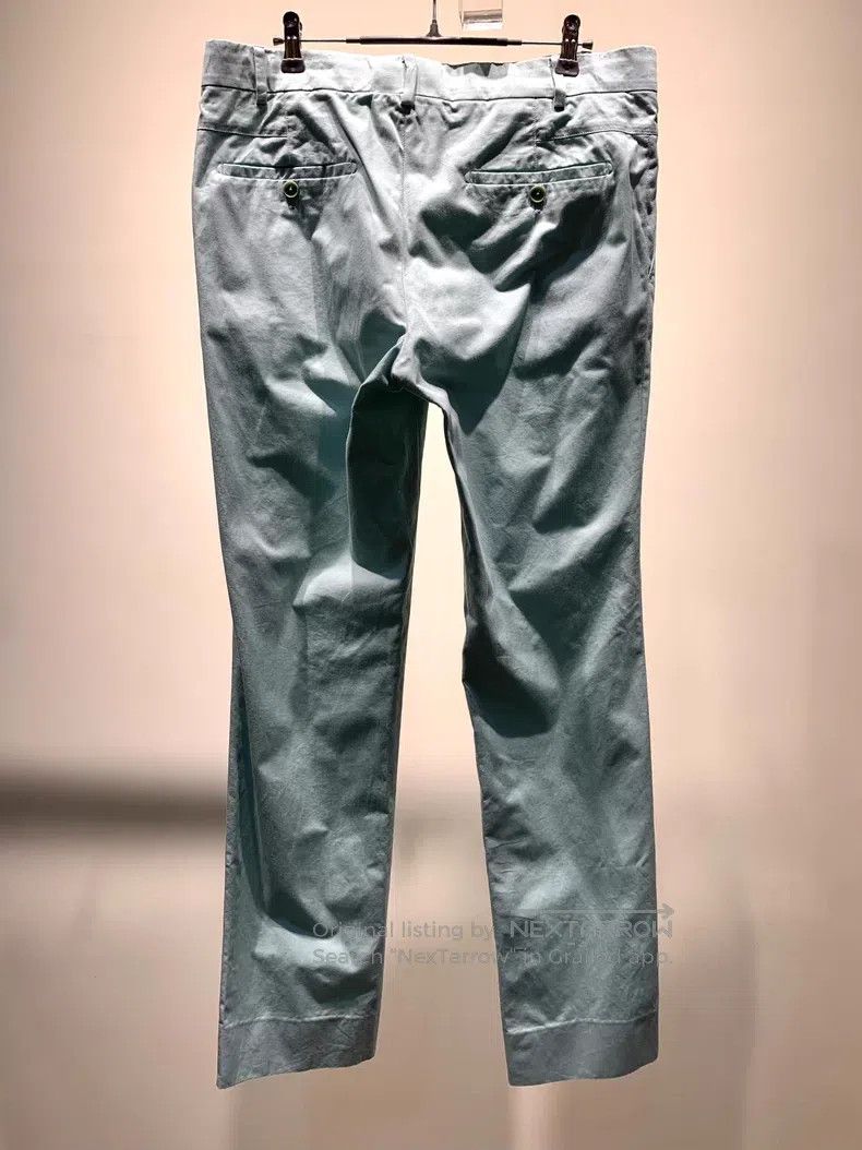 Hermes Hermes Solid Color Mid Rise Zipper Straight Leg Casual Pan Size US 44 / EU 60 - 2 Thumbnail