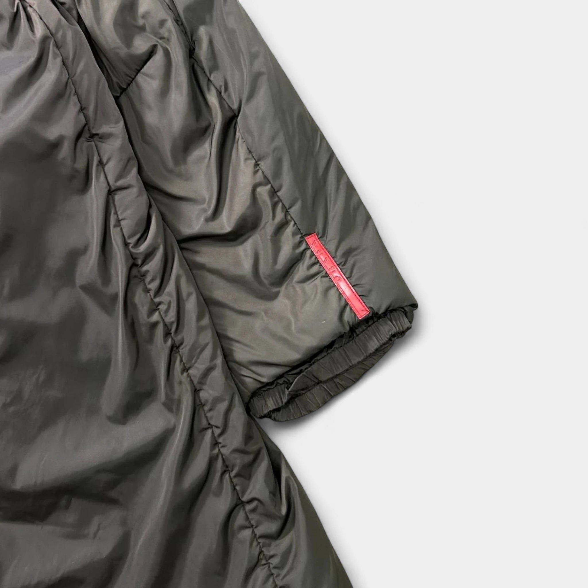 Prada Prada Nylon Green Brown Long Coat Size US L / EU 52-54 / 3 - 6 Thumbnail