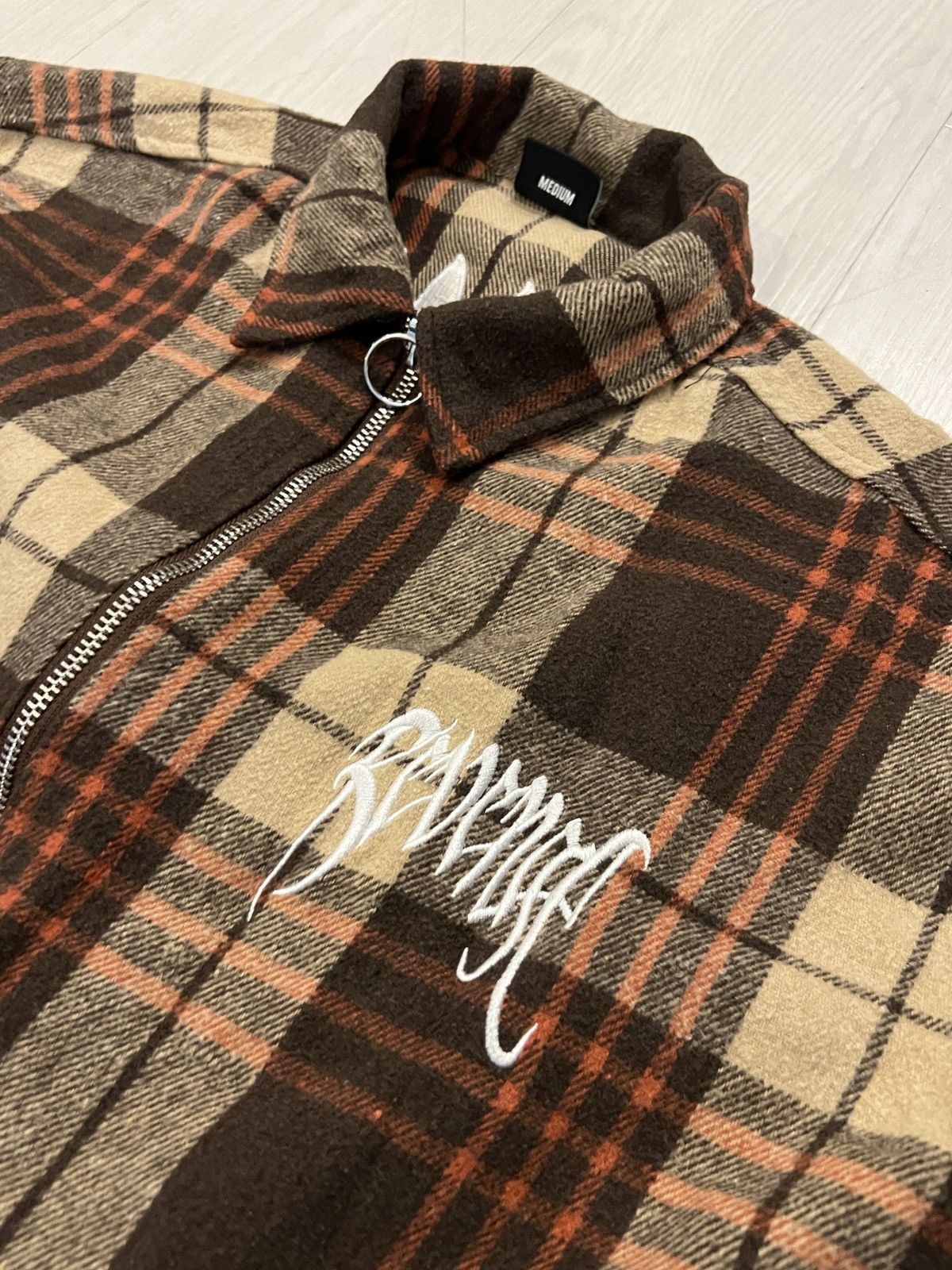 Other Revenge Flannel Zip Plaid Shirt M Size US M / EU 48-50 / 2 - 1 Thumbnail
