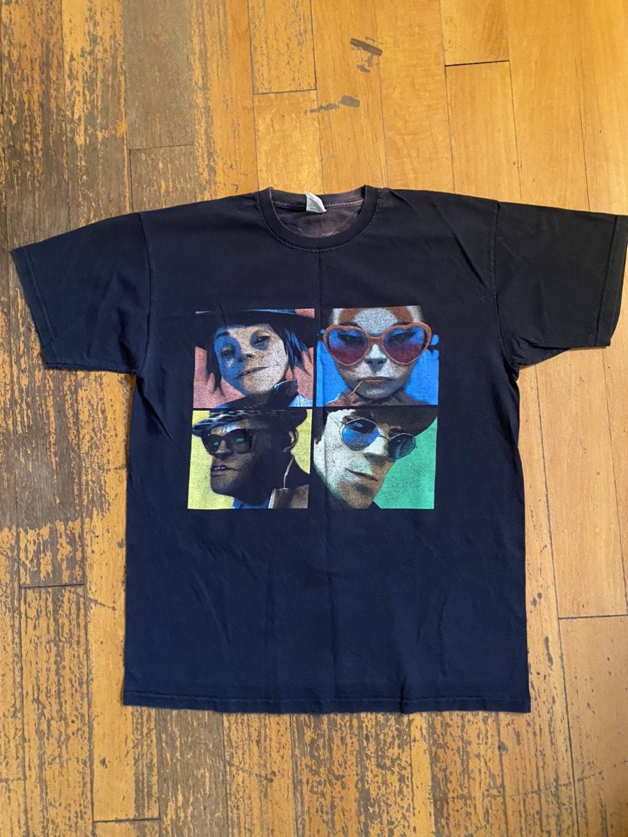 Band Tees × Vintage authentic gorillaz tour shirt Size US L / EU 52-54 / 3 - 1 Thumbnail
