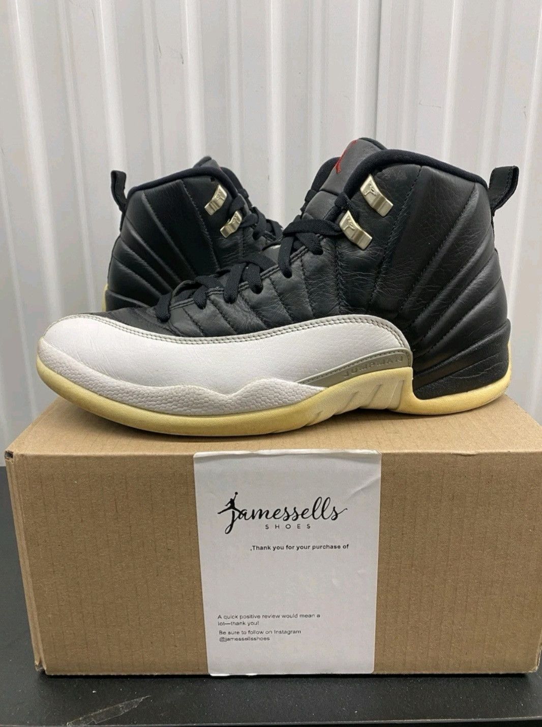 Jordan Brand Nike Air Jordan Retro 12 Playoff 2021 CT8013006 Size 11 Men Size US 11 / EU 44 - 1 Thumbnail