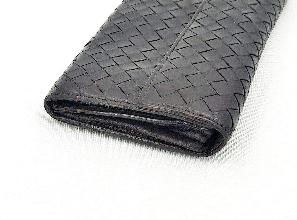 Bottega Veneta BOTTEGA VENETA intrecciato leather long wallet A300 Size ONE SIZE - 12 Thumbnail