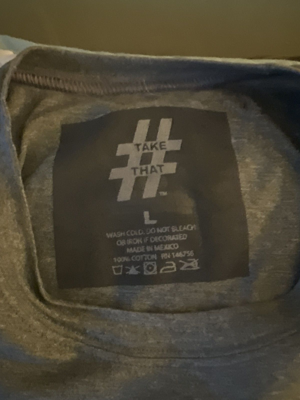 Hypebeast Take That Regret Nothing Tee Size US L / EU 52-54 / 3 - 4 Thumbnail