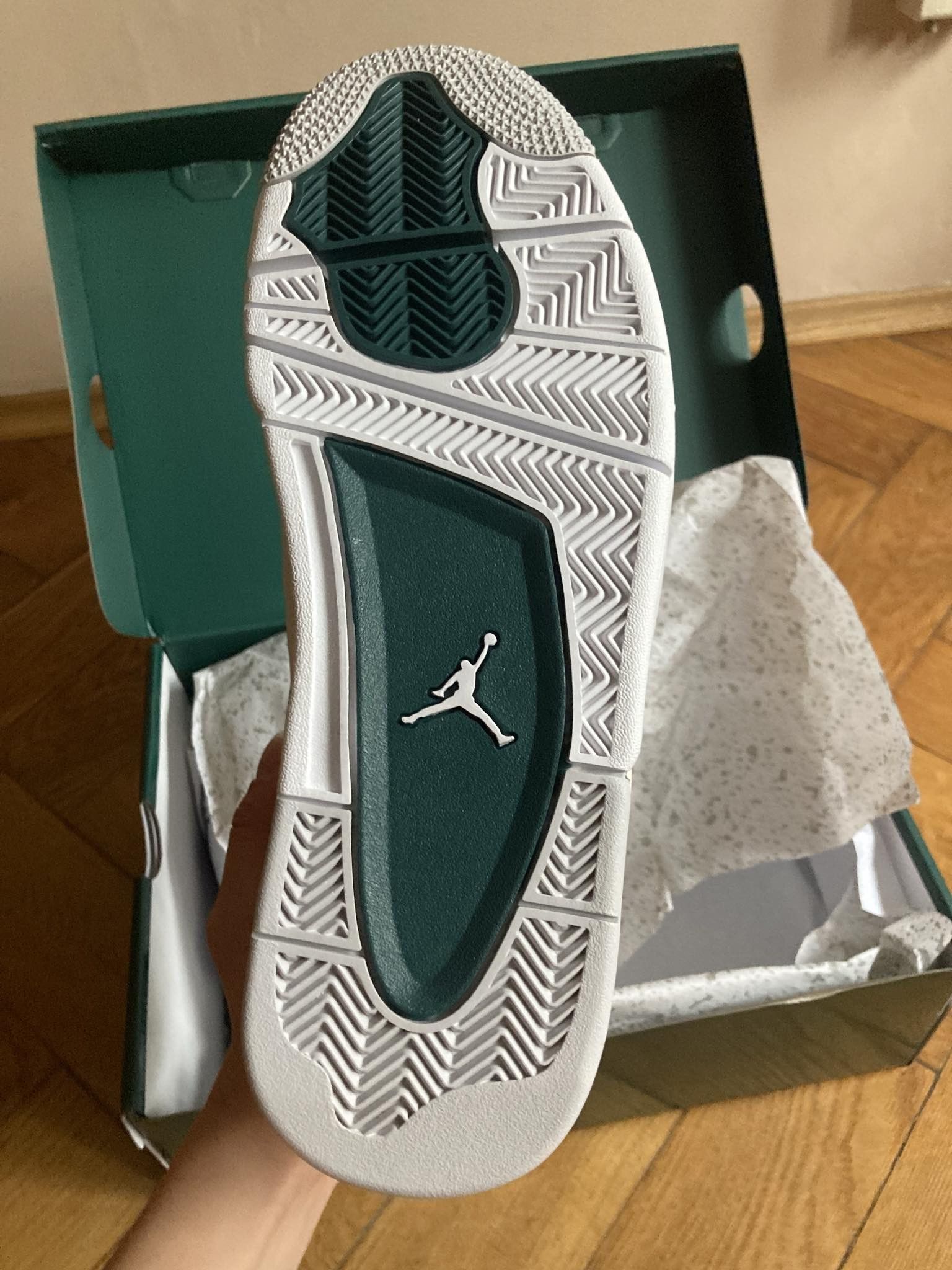 Jordan Brand Air Jordan 4 Retro Oxidized Green Size US 10 / EU 43 - 6 Thumbnail