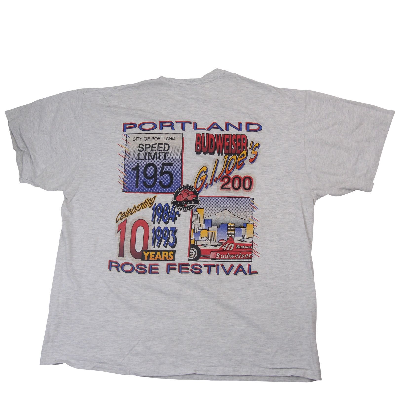 Vintage Vintage Budweiser G.I.Joe's 200 Portland Indy Car Racing Size US XL / EU 56 / 4 - 7 Thumbnail