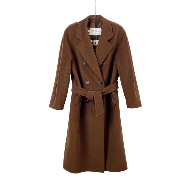 Max Mara Max Mara 101801 Caramel Coat Size S / US 4 / IT 40 - 1 Thumbnail