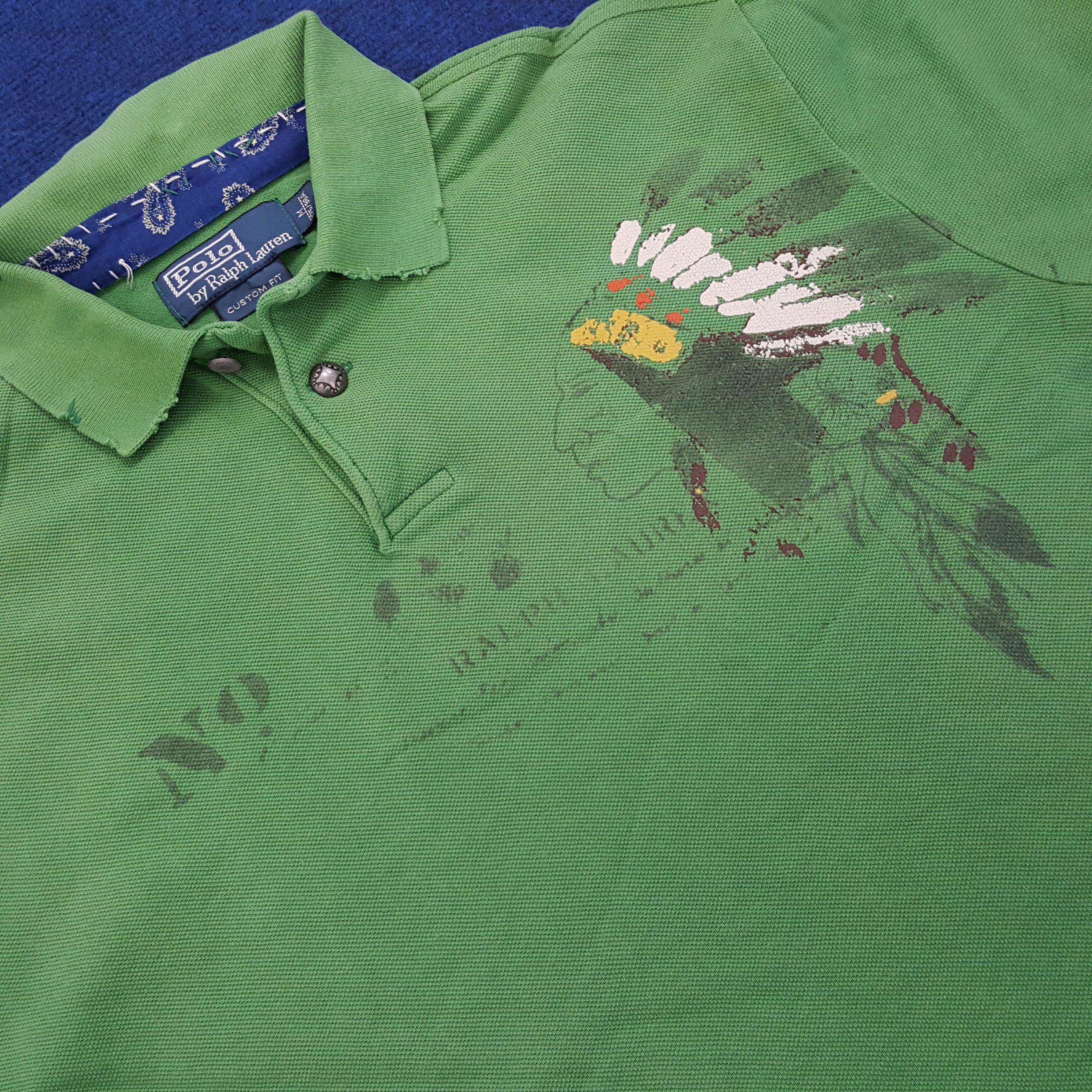 Polo Ralph Lauren × Vintage Vintage Polo by Ralph Lauren Polo Shirts Size US M / EU 48-50 / 2 - 3 Thumbnail