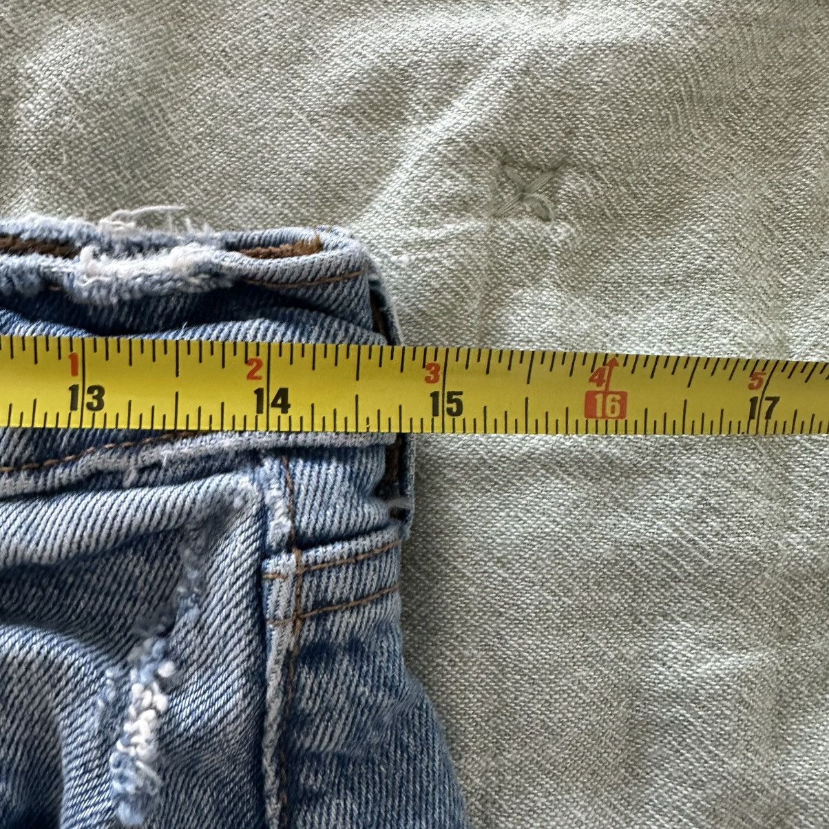 Abercrombie & Fitch Abercrombie & Fitch Distressed Mom Denim Shorts High Rise Size 29" - 5 Thumbnail