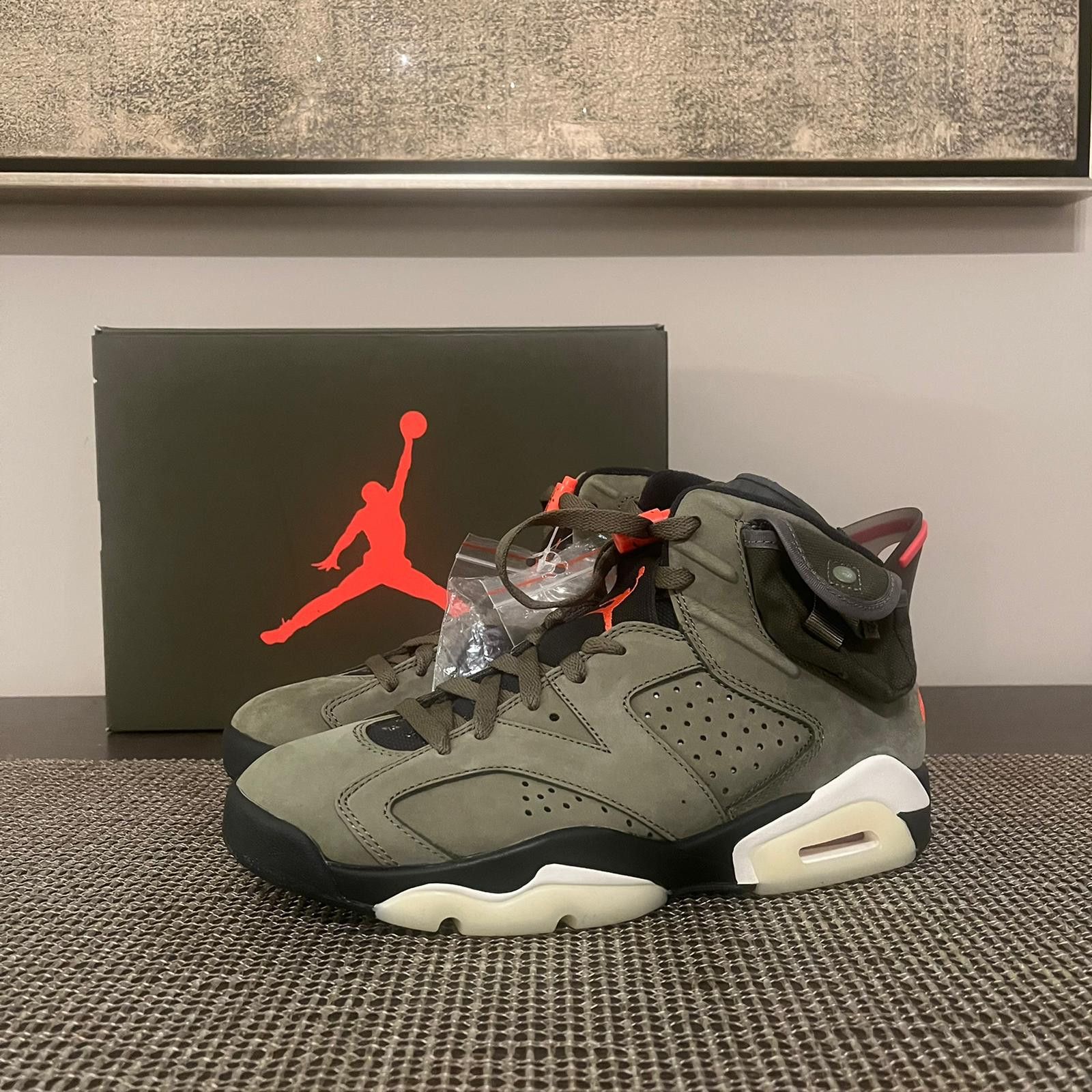 matte black cactus jack air jordan 6