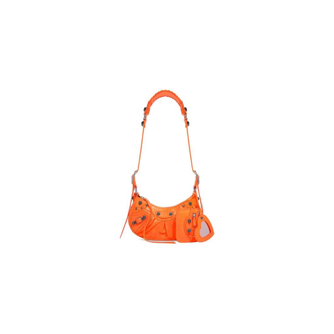 Balenciaga le cagole xs shoulder bag in fluo orange Size ONE SIZE - 1 Thumbnail