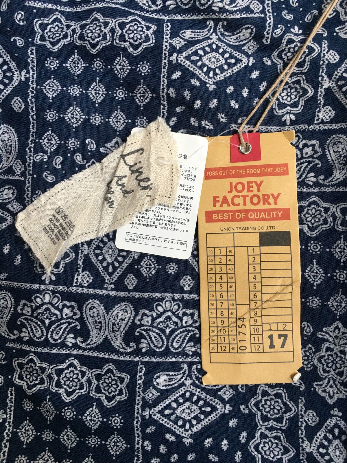 Japanese Brand Joey Factory Bandana Paisley Button Shirt Size US M / EU 48-50 / 2 - 3 Thumbnail
