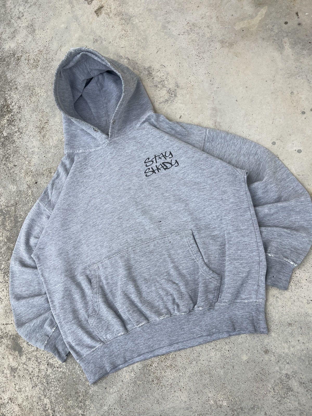 Japanese Brand × Vintage Y2K Distressed Skateboarding Skull Pullover Hoodie Size US XL / EU 56 / 4 - 4 Thumbnail