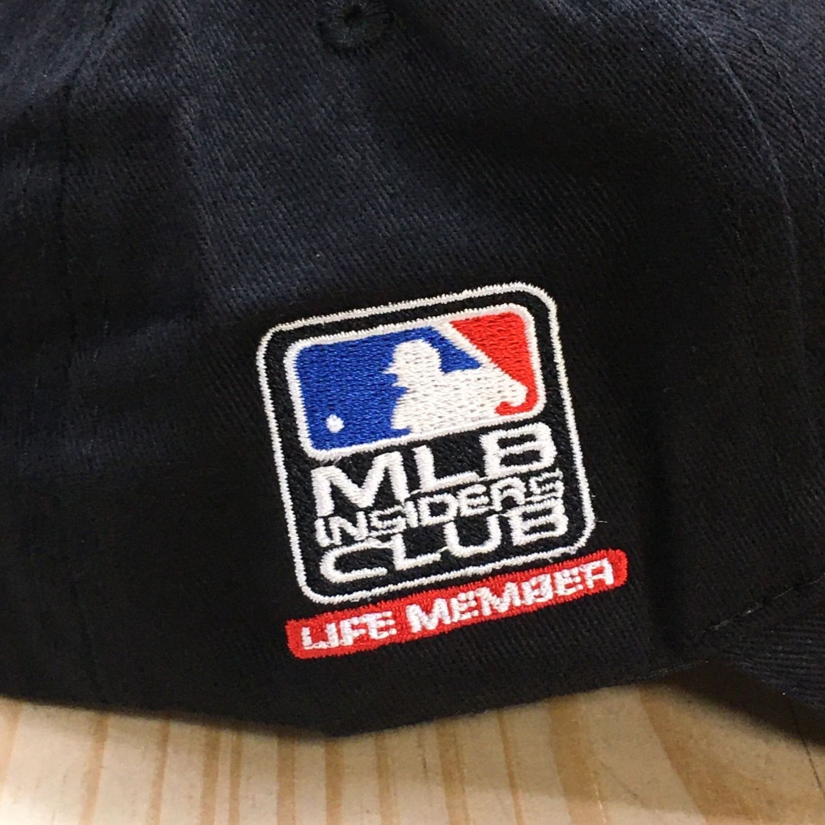 Logo 7 New York Yankees Baseball Cap Mens Black OS Curved Brim Embroidered Logo Size ONE SIZE - 6 Thumbnail
