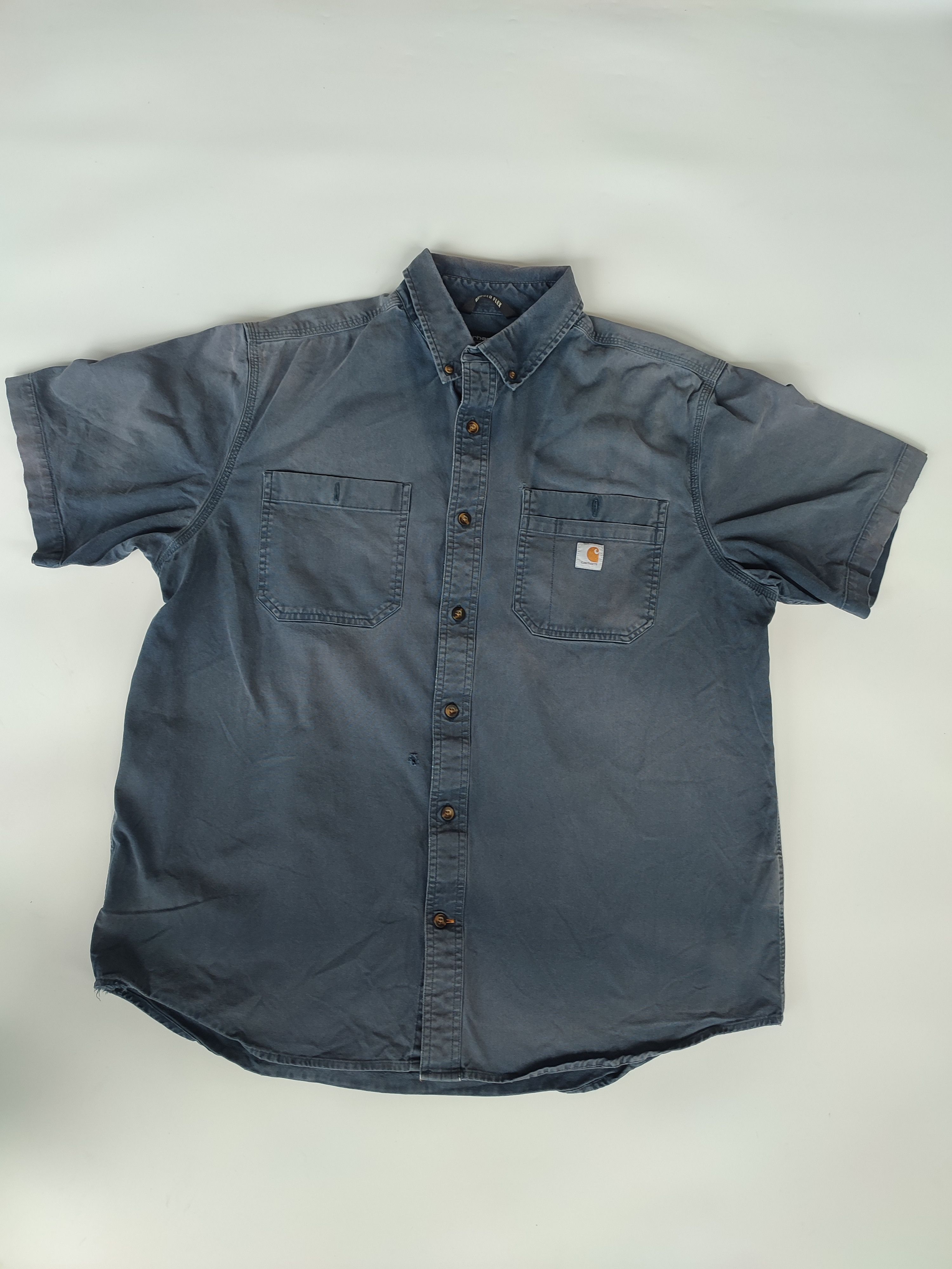 Carhartt Carhartt short-sleeve button-down work shirt Size US XL / EU 56 / 4 - 1 Thumbnail