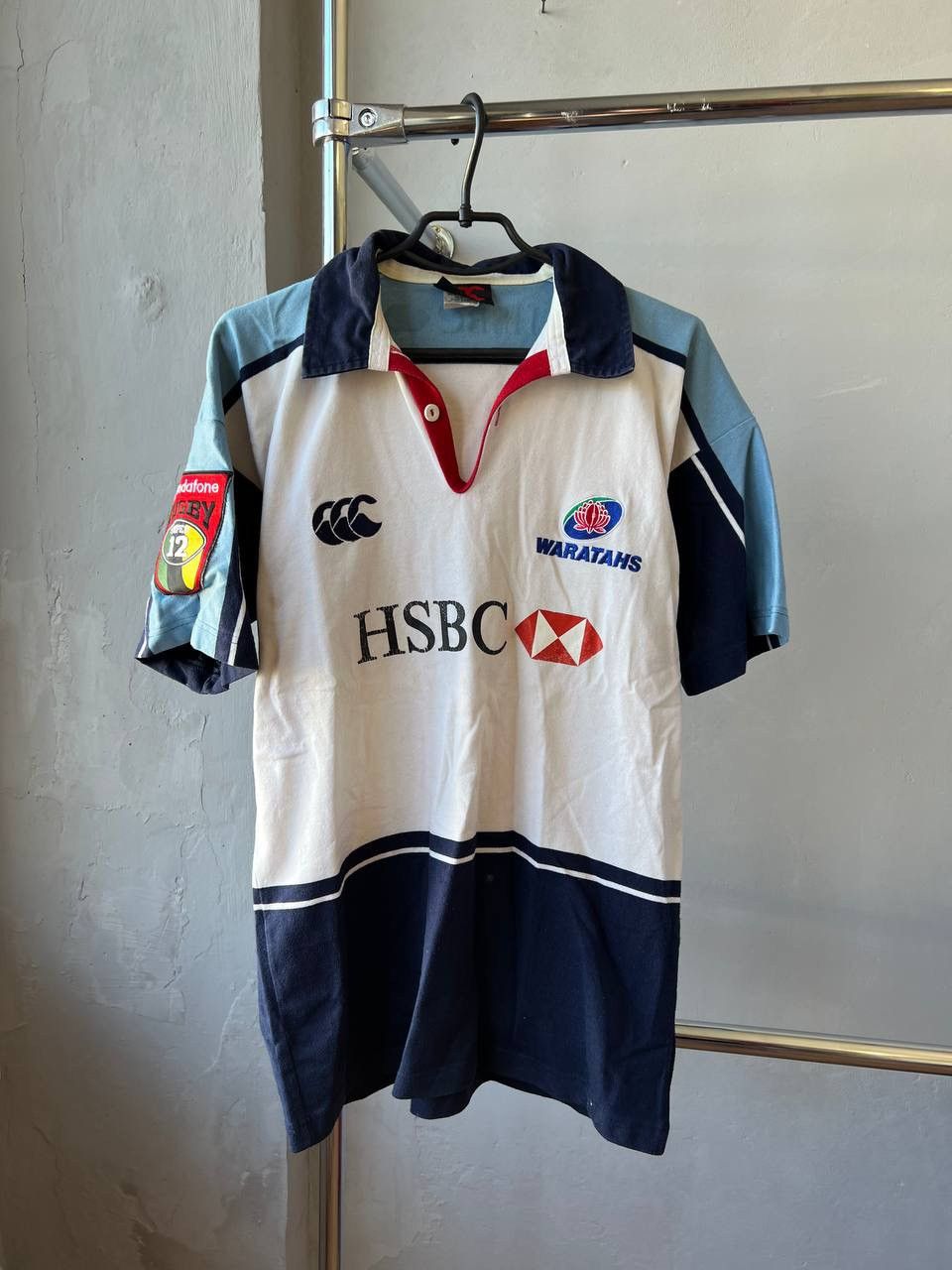Canterbury of New Zealand 2003 WARATAHS AWAY RUGBY UNION NSW AWAY SHIRT JERSEY RARE M Size US M / EU 48-50 / 2 - 2 Thumbnail