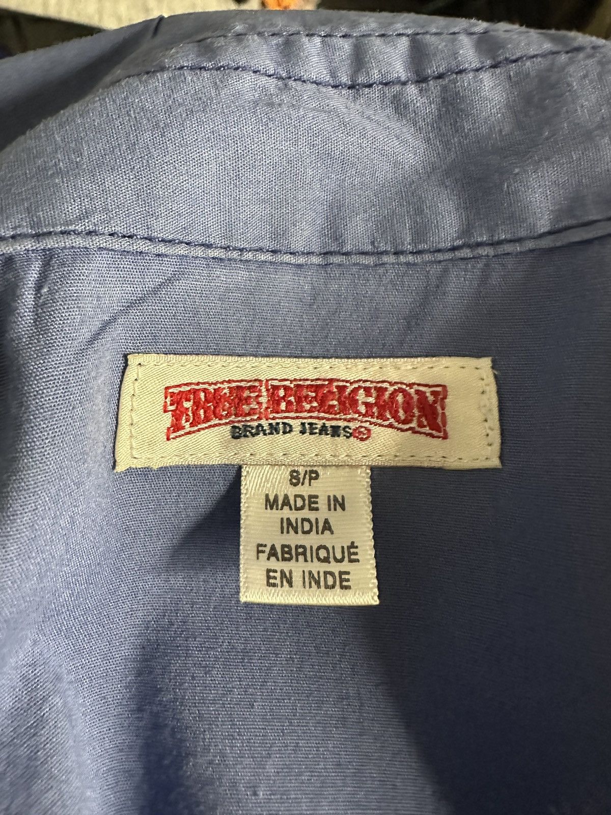 True Religion True Religion blue Western long sleeve button-up shirt Size S / US 4 / IT 40 - 8 Thumbnail