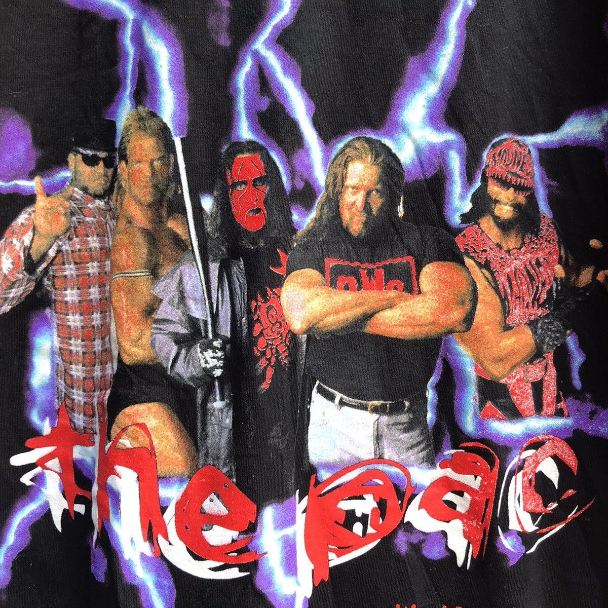 WCW/nWo Vintage 90s NWO the pac tee wcw wrestling Size US M / EU 48-50 / 2 - 3 Thumbnail