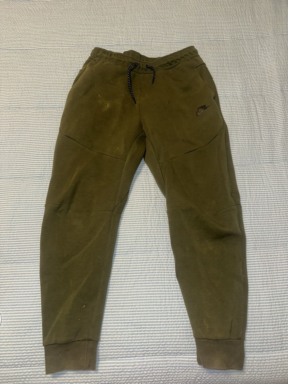 Nike Olive Nike Tech Jogger Sweatpants Size US 32 / EU 48 - 1 Thumbnail