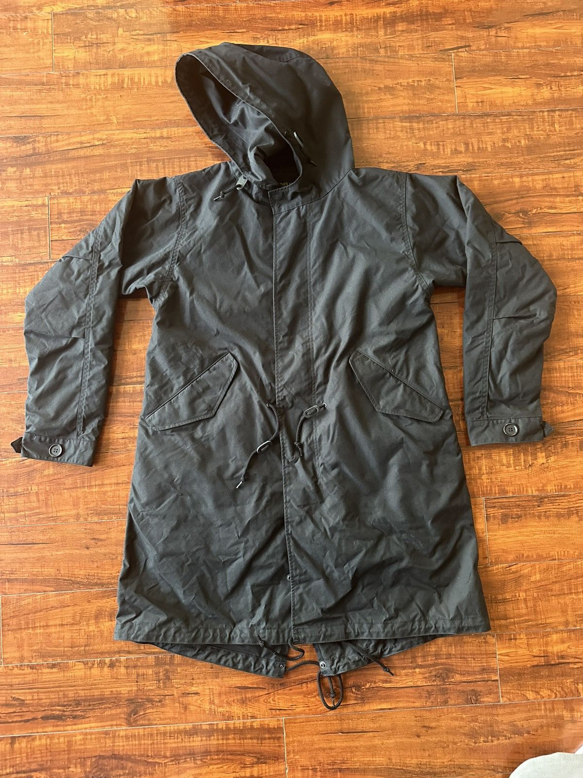 Iron Heart IHM-38-BLK - 5oz Quilted Lining M-51 Type Field Coat Size US M / EU 48-50 / 2 - 4 Thumbnail