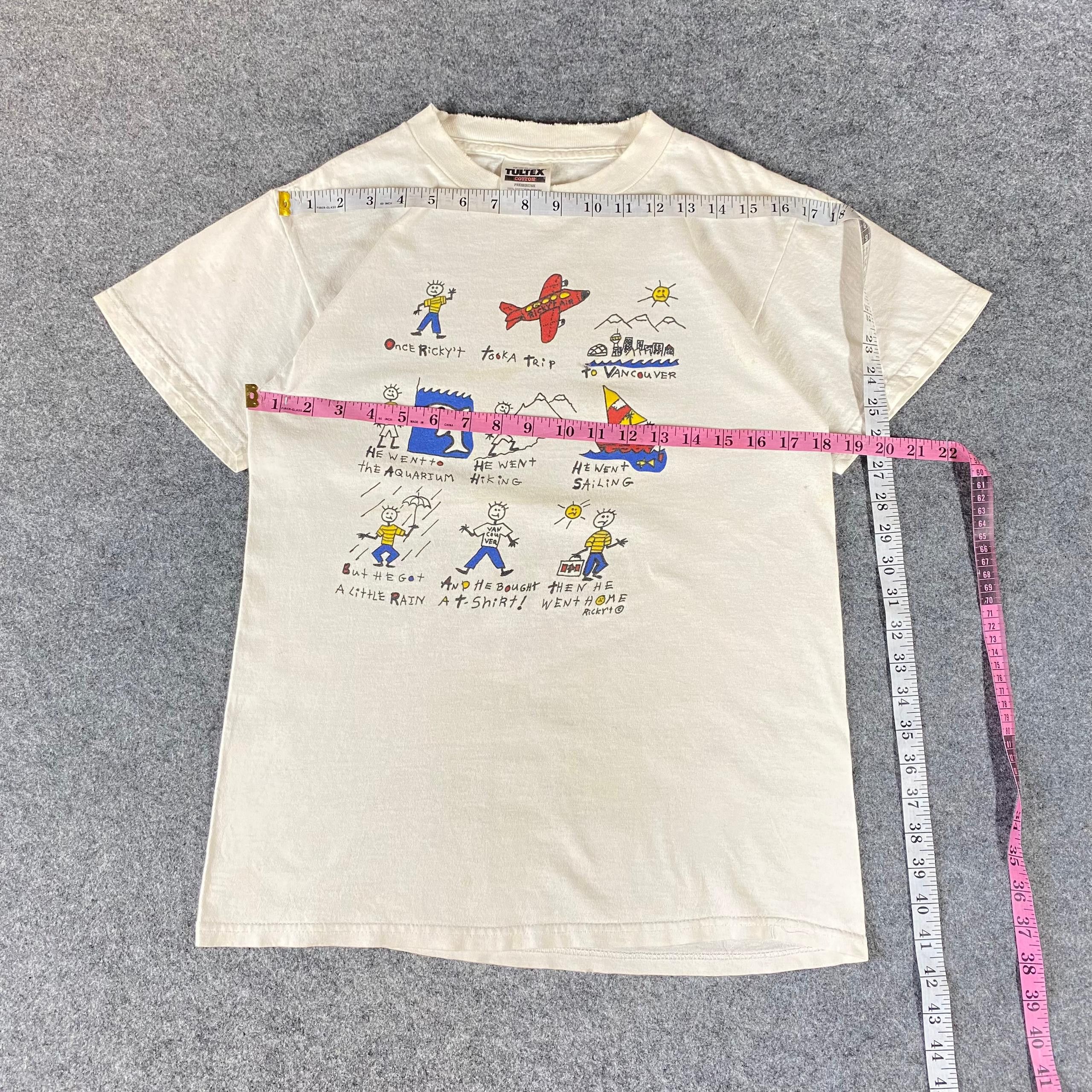 Other Vintage 90s Nice Ricky Tshirt Size US M / EU 48-50 / 2 - 3 Thumbnail