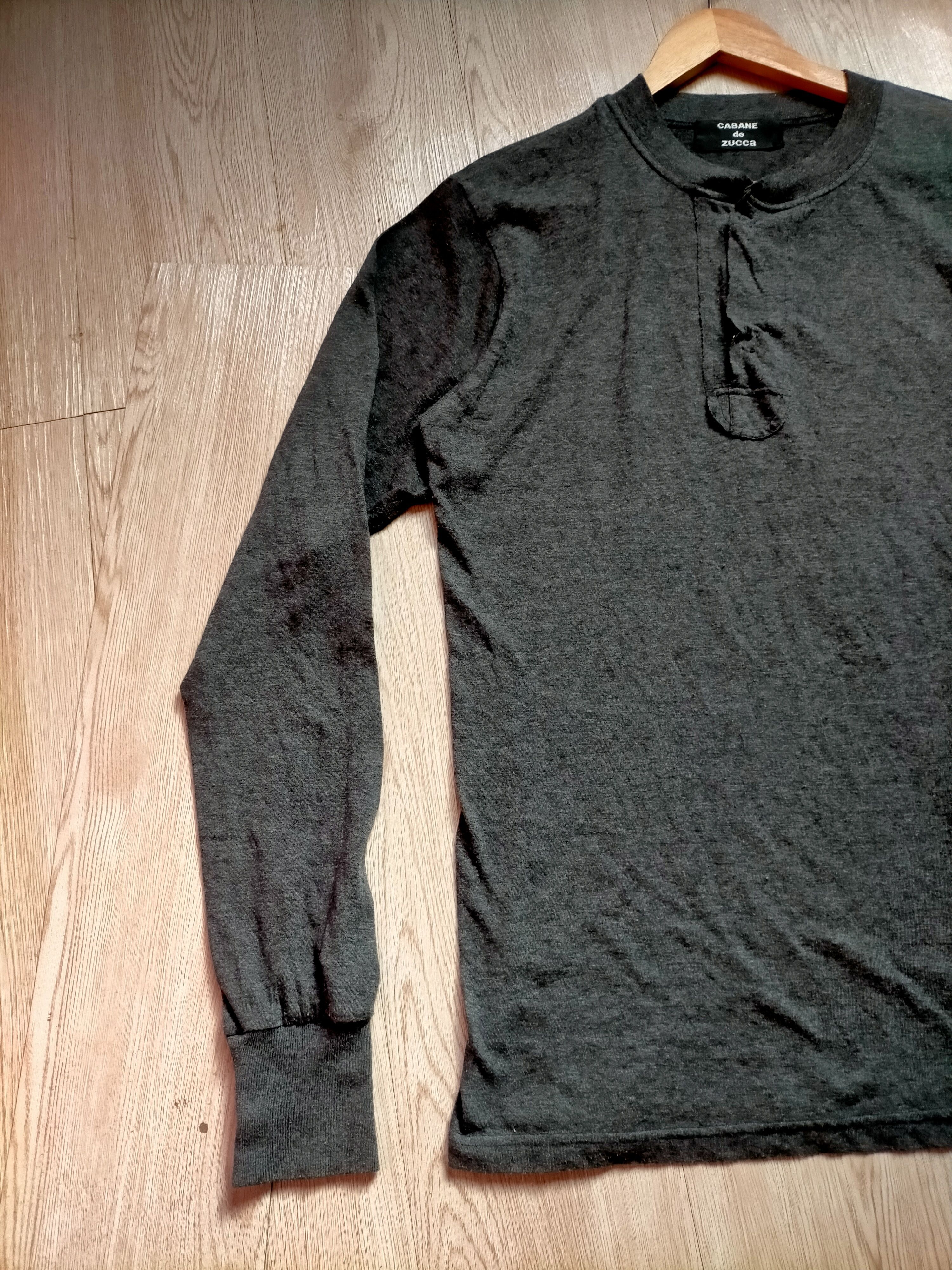 CABANE de ZUCCa CABANE de Zucca Rayon half Button Long sleeve Size US M / EU 48-50 / 2 - 5 Thumbnail