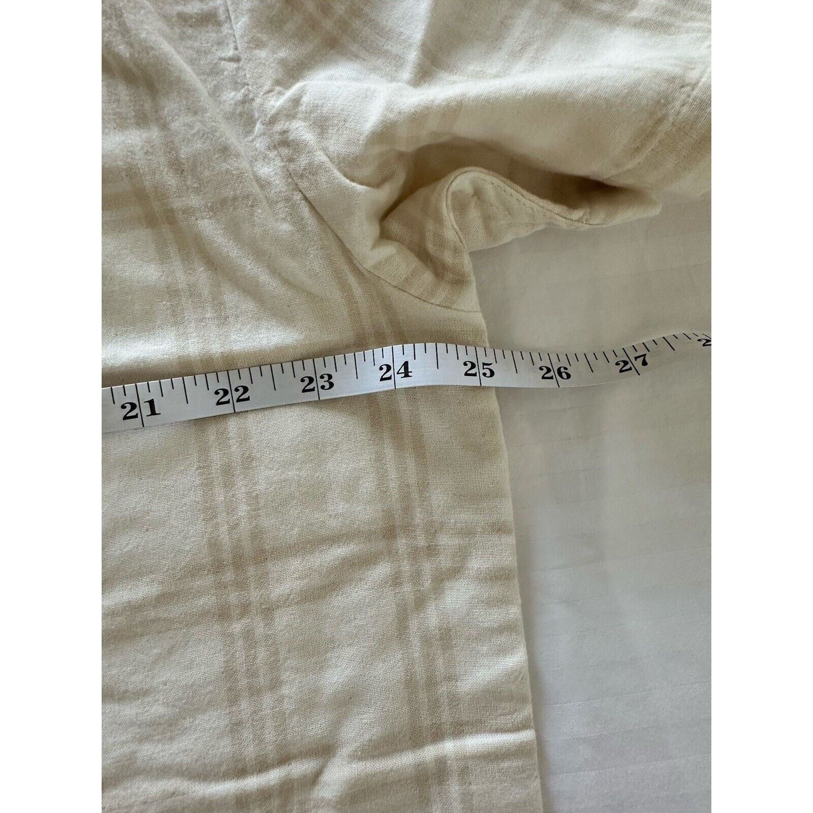 Brixton Button Down Shirt Cream Plaid Pattern Men's XL Brixton NWT Size US XL / EU 56 / 4 - 10 Thumbnail