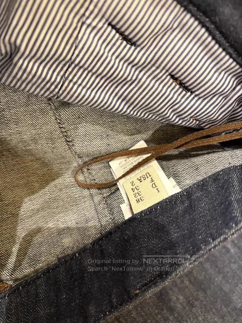 Brunello Cucinelli Brunello Cucinelli Women's Denim Wide Leg Pants Size 25" / US 0 / IT 36 - 8 Thumbnail