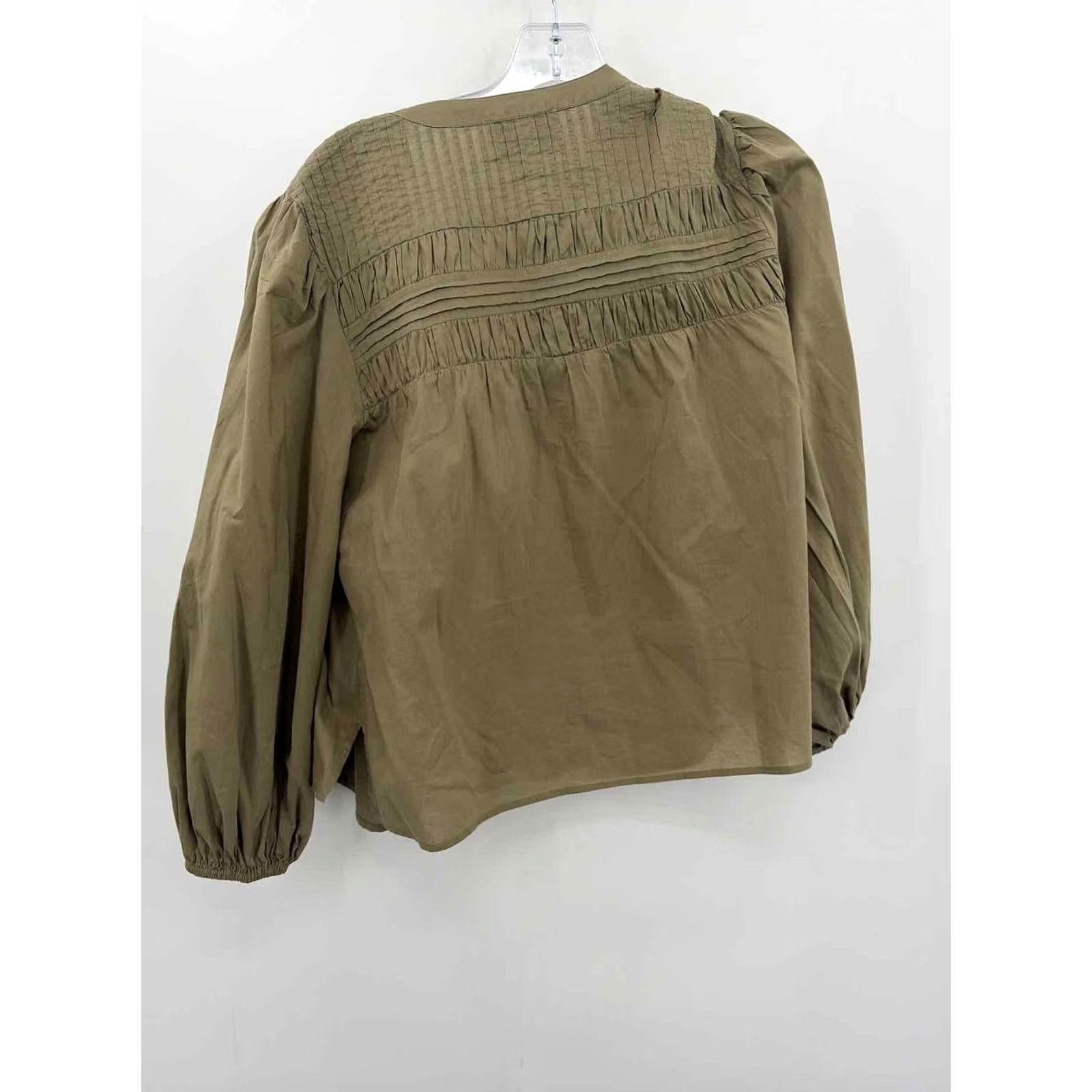 Cleobella Pre-Owned Cleobella Green Size Small Button Down - Clothing & Accessories Size S / US 4 / IT 40 - 2 Thumbnail